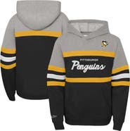 Mitchell & Ness Youth Mitchell & Ness Black Pittsburgh Penguins Head Coach Pullover Hoodie