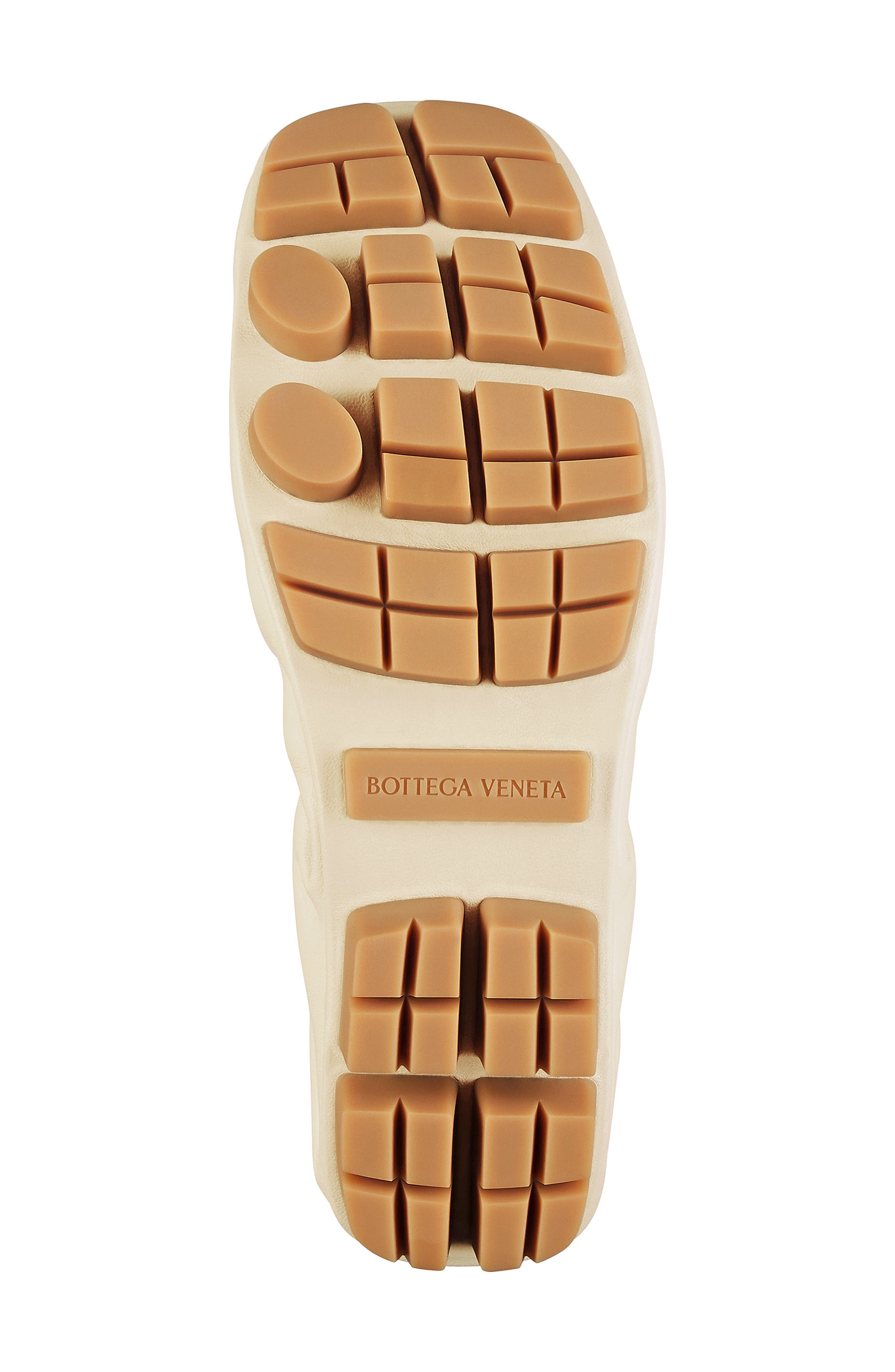 Bottega Veneta Shore Lug Sole Ballet Flat, Alternate, color, Sea Salt