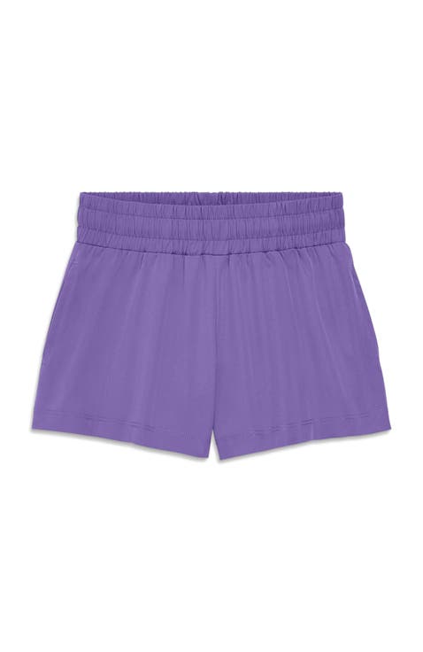 Kids Staycool Stretch Twirly Shorts (Toddler, Little Kid, Big Kid)