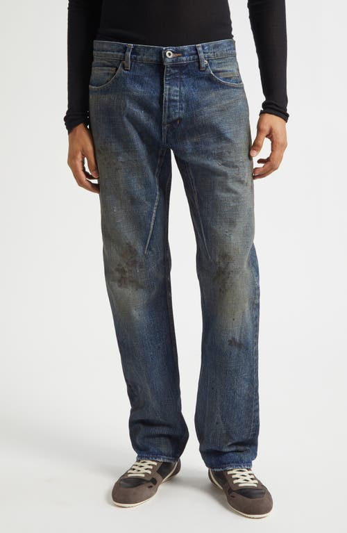 Rick Owens DRKSHDW Kurdt Distress Jeans in Vintage Indigo  product