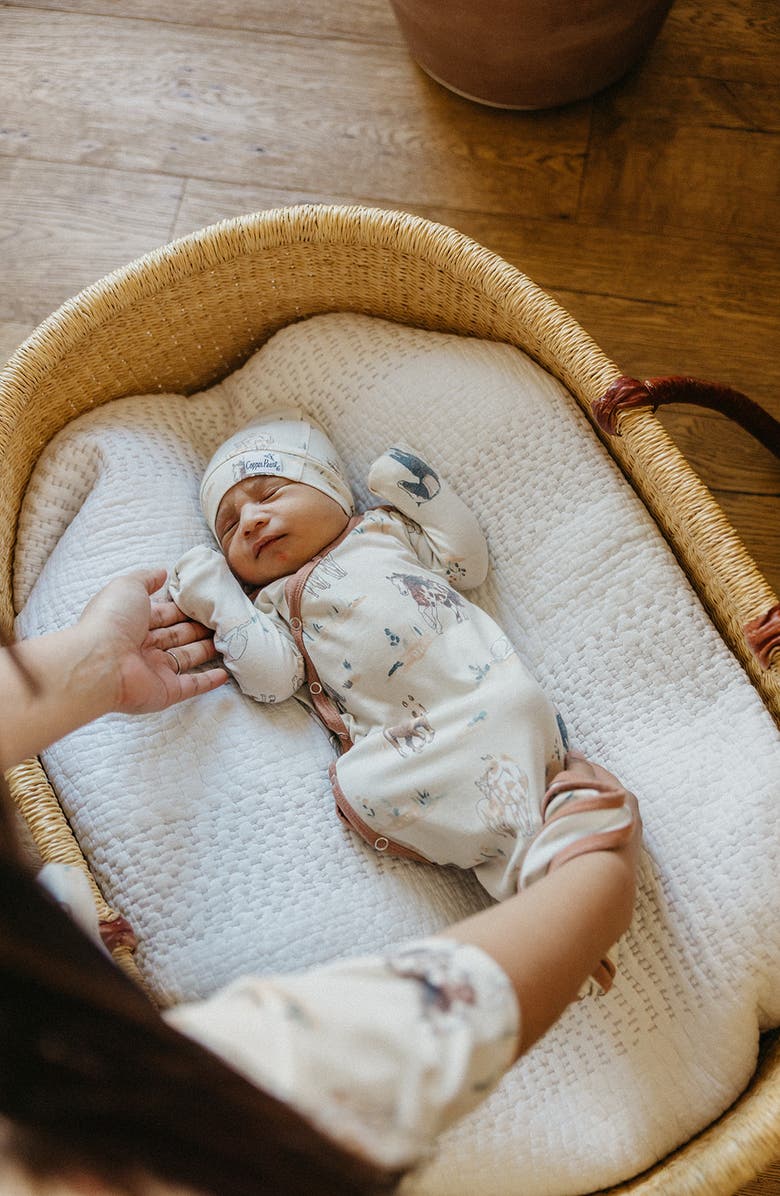 Copper Pearl Montana Knotted Gown, Alternate, color, Montana