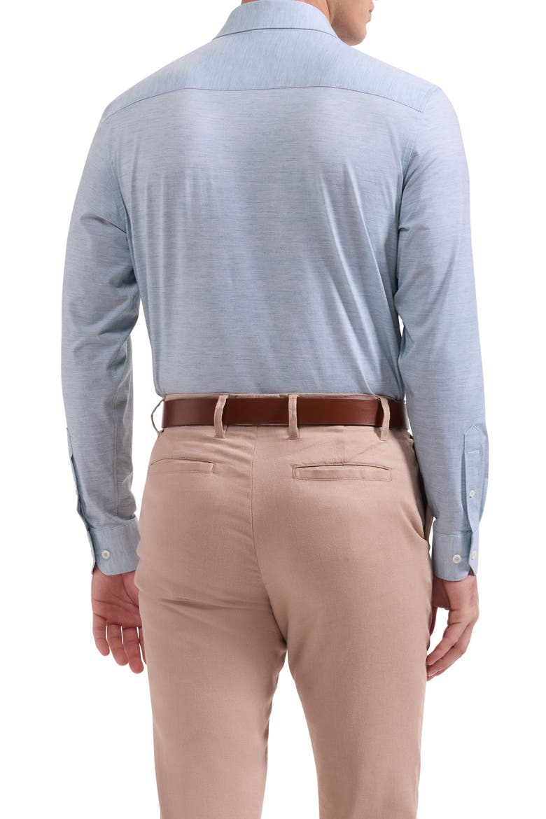 James OoohCotton® Space Dye Button-Up Shirt, Alternate, color, SEAFOAM