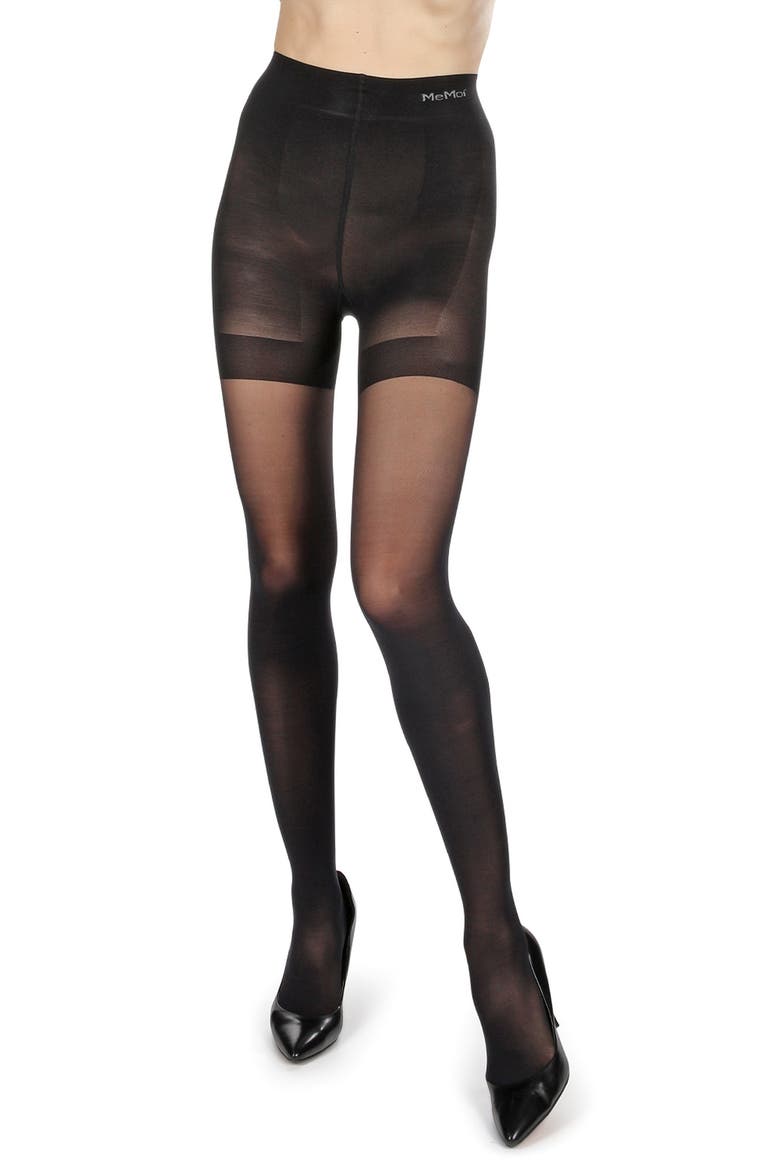 Second Skin Power Shape Tights, Alternate, color, BLACK
