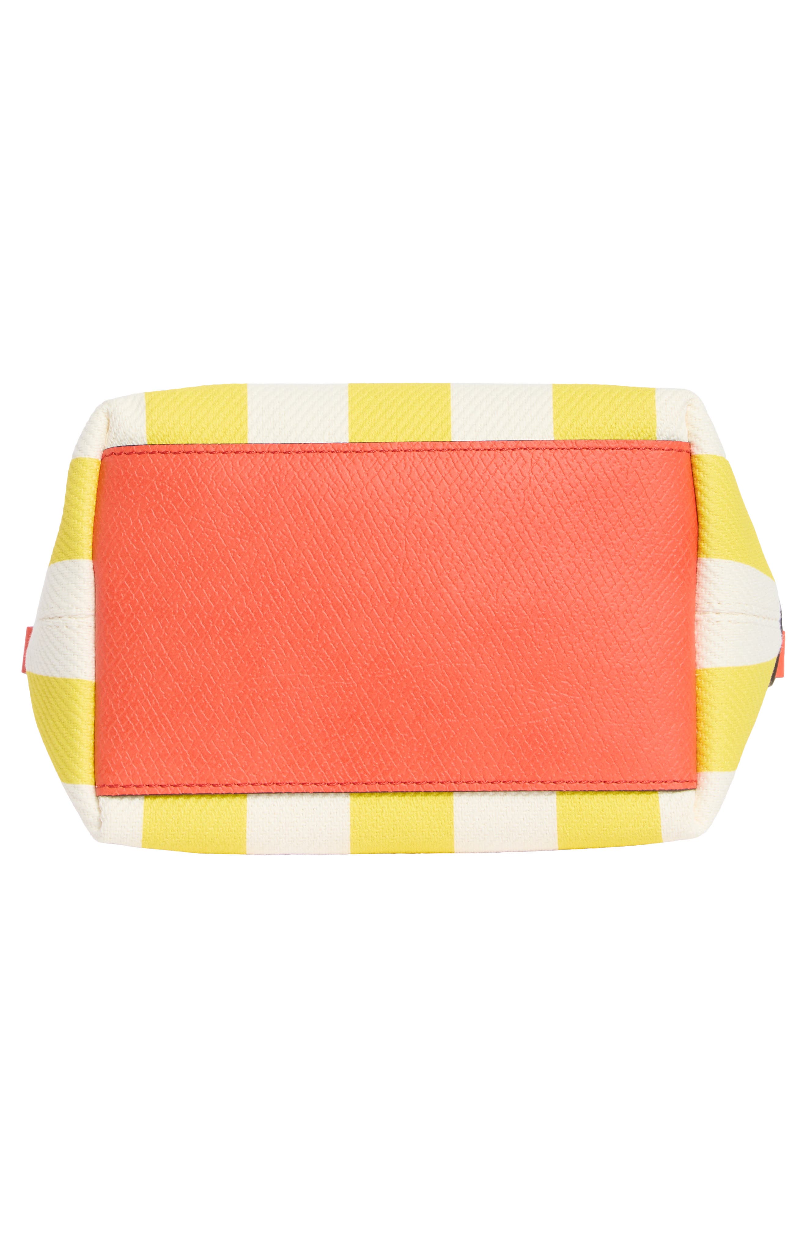 Longchamp Essential Transit Bucket Bag, Alternate, color, Yellow/ White