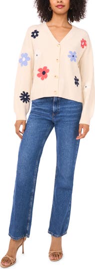 Daisy Button Cardigan
