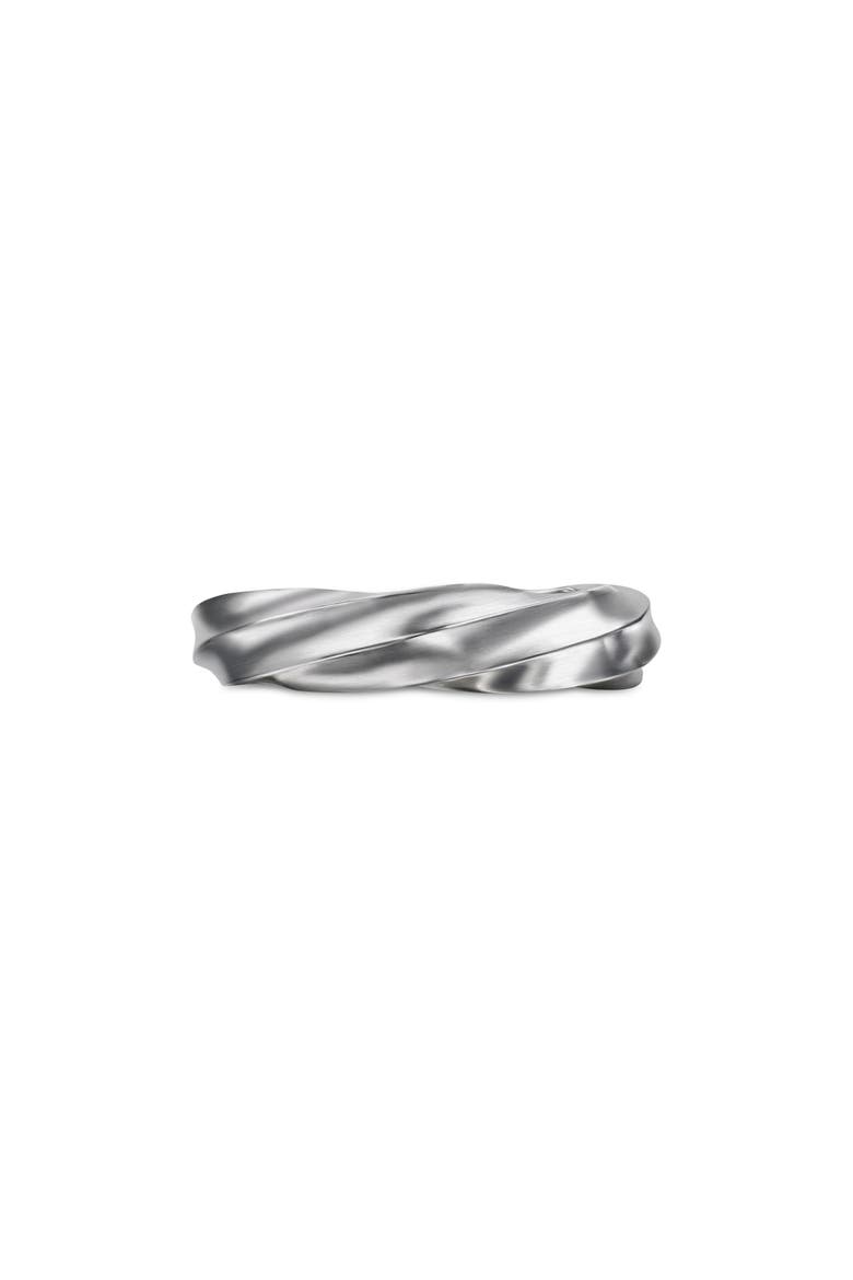 Cable Edge™ Band Ring in Recycled Sterling Silver, Alternate, color, STERLING SILVER RECYCLED