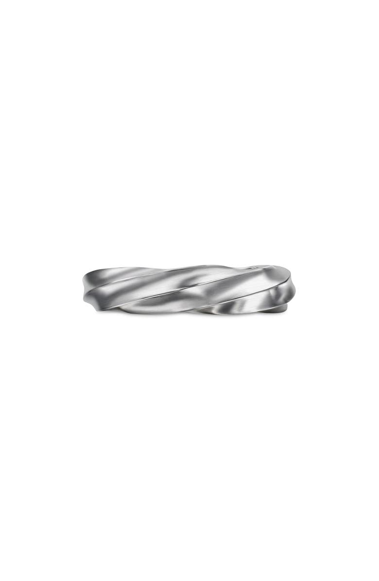 David Yurman Cable Edge<sup>™</sup> Band Ring in Recycled Sterling Silver, Alternate, color, 