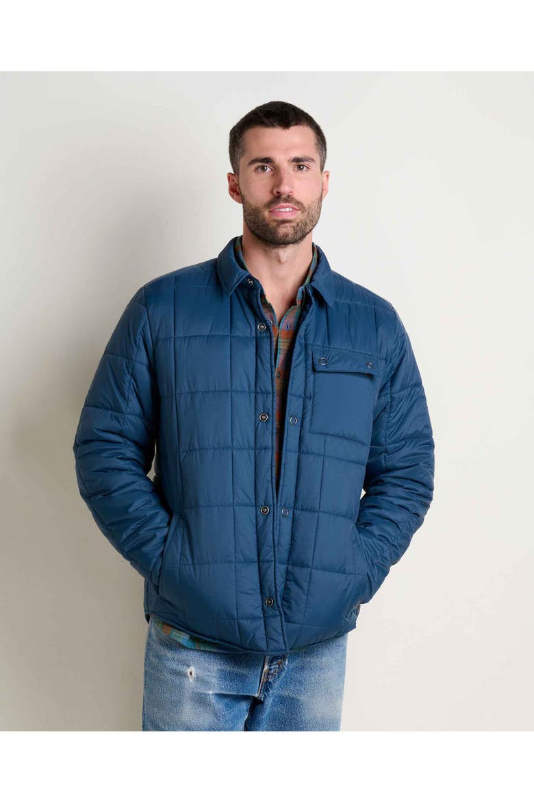 Men's Roame Shirt Jacket, Main, color, Midnight & Deep Sea