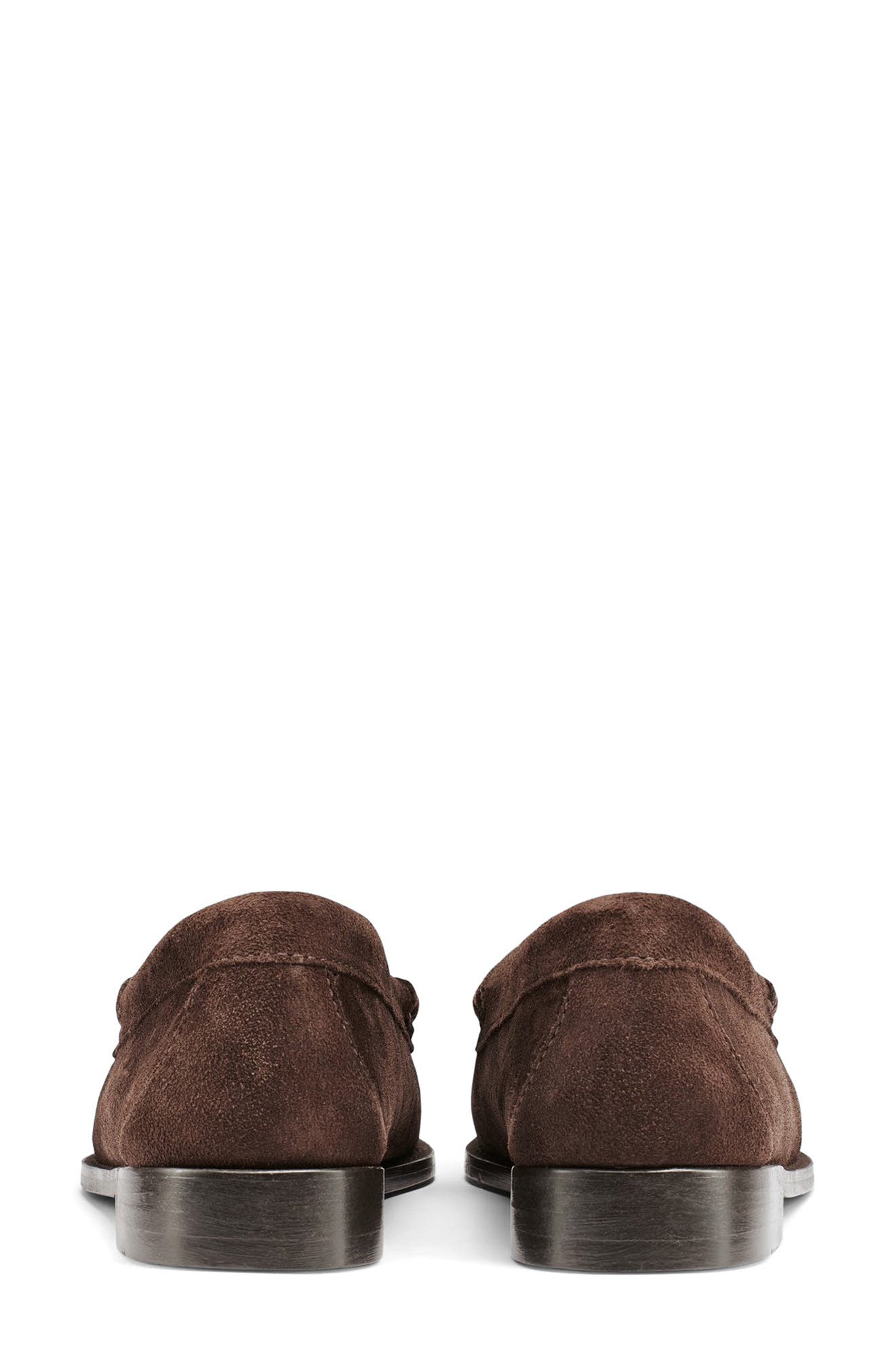 G.H.BASS Whitney Penny Loafer, Alternate, color, Chocolate Brown Suede