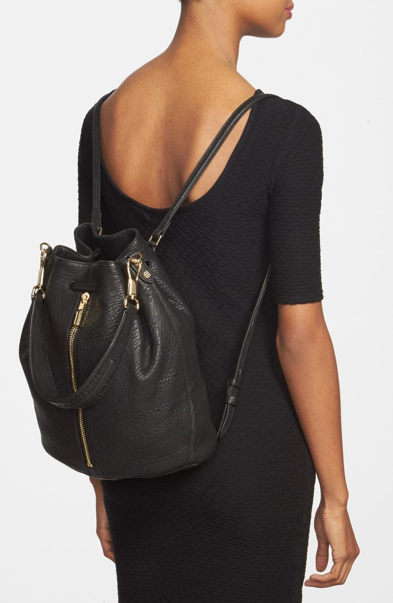 Elizabeth and James 'Cynnie' Leather Sling Backpack, Alternate, color,
