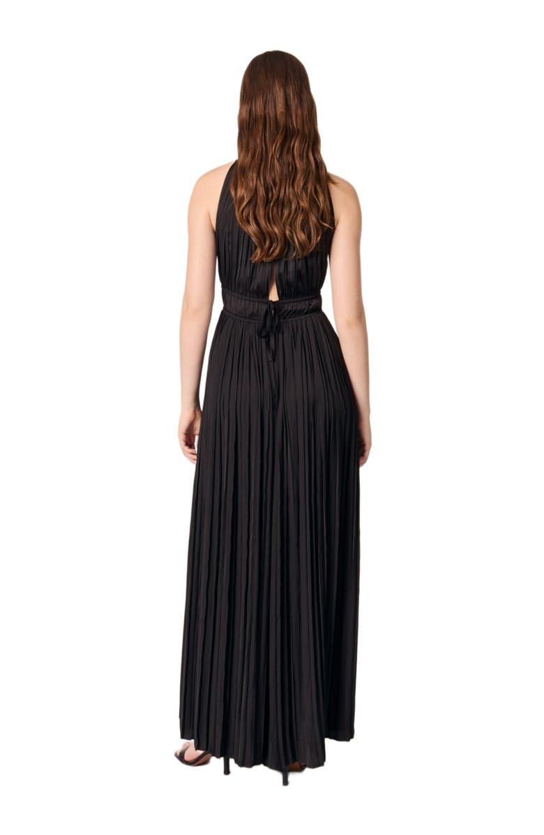 maje Pleated jumpsuit, Alternate, color, 