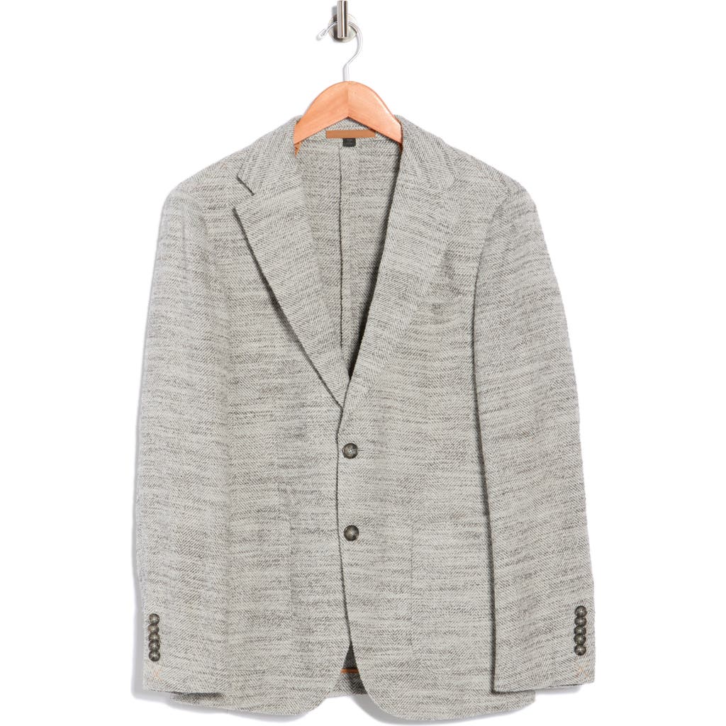Hugo Boss Boss Heston Alpaca Blend Suit Jacket In Gray