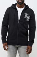 True Religion Property of None Graphic Full Zip Hoodie