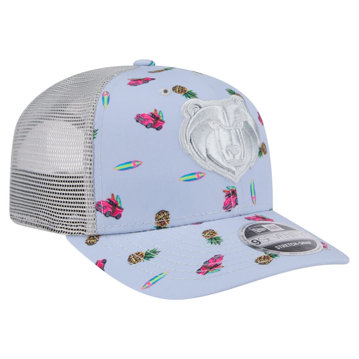 New Era Men's New Era Light Blue/Gray Memphis Grizzlies Adventure Aloha ...