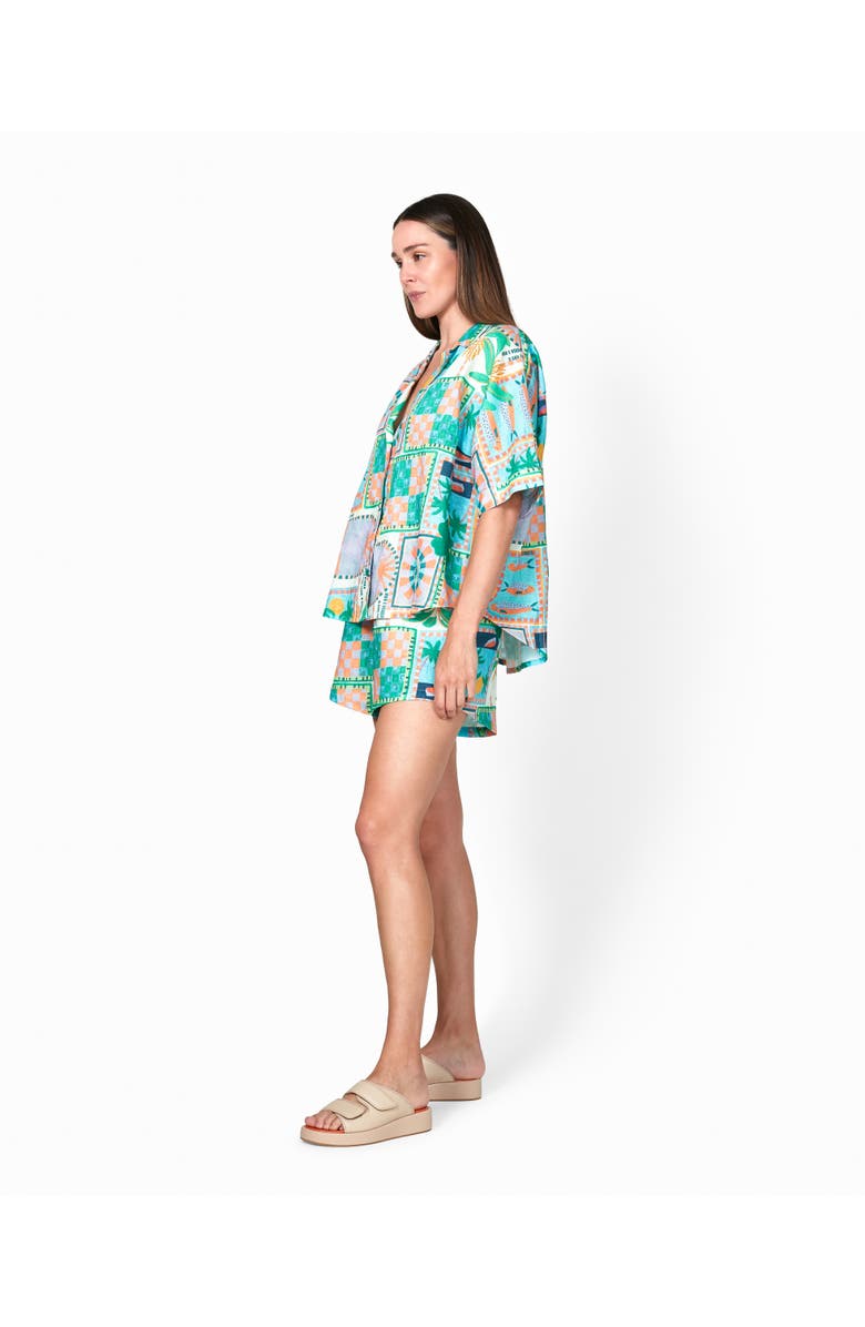 Walnut Melbourne Tropez Shirt, Alternate, color, Copacabana