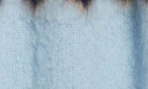 Shop A.l.c . Ezra Fair Isle Alpaca & Merino Wool Blend Sweater In Light Blue Multi