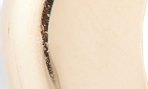 Lana 14k Gold Wide Cuffed Stud Earrings In Gold