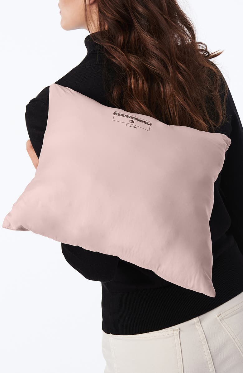 Bernardo Packable EcoPlume Coat, Alternate, color, Petal Pink