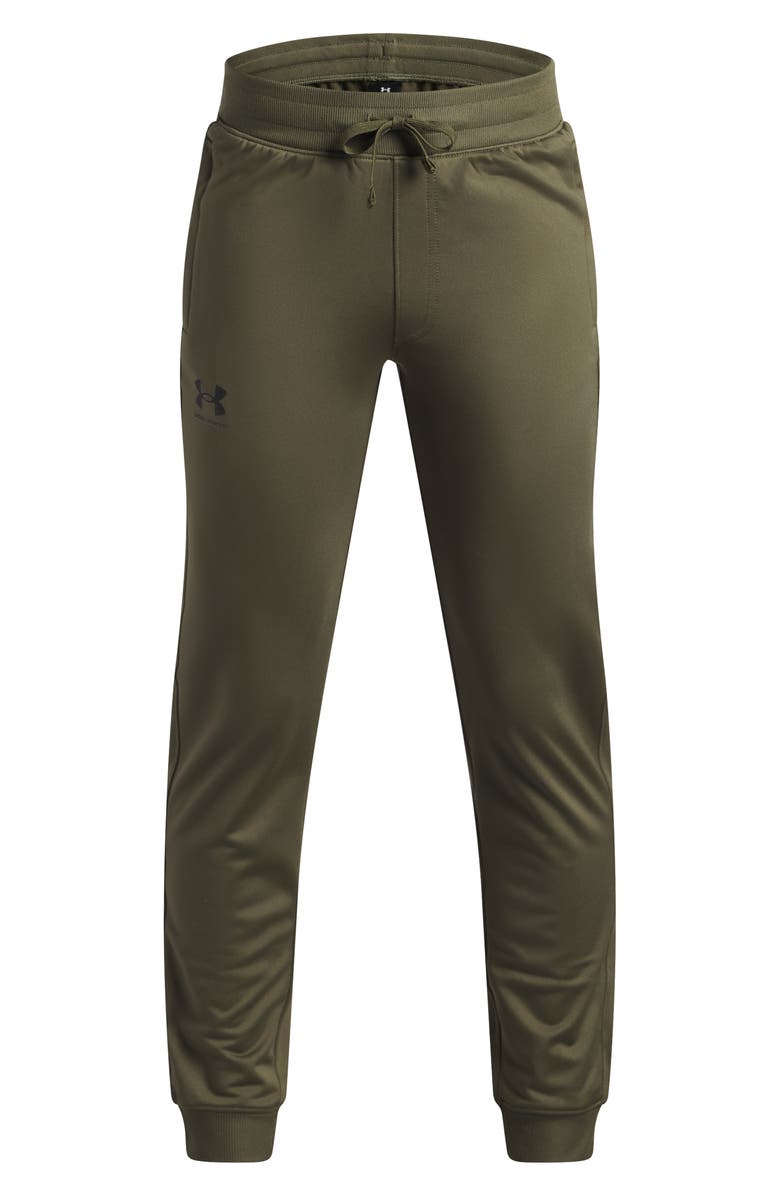 Under Armour Kids' Icon Knit Pants, Main, color, Marine Od Green