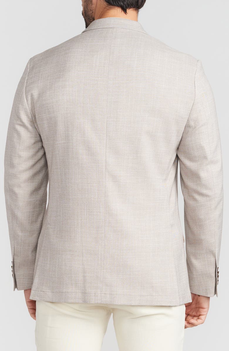 SAVILE ROW CO Camel Texture Weave Sport Coat, Alternate, color, Camel