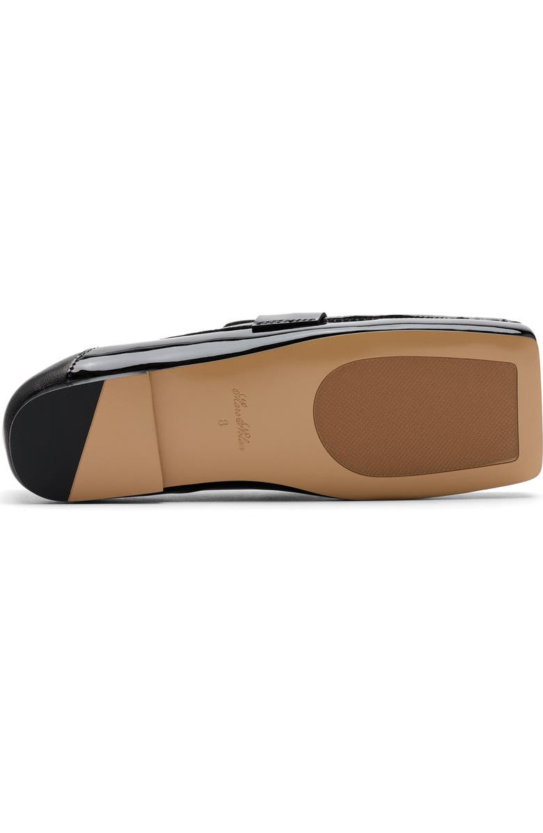 MARC NOLAN Simone Patent Leather Tassel Loafers, Alternate, color, Black