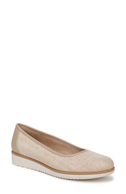 Idea Ballet Wedge Slip-On Flat - Wide Width Available (Women)