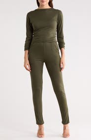 GO COUTURE Long Sleeve Jumpsuit