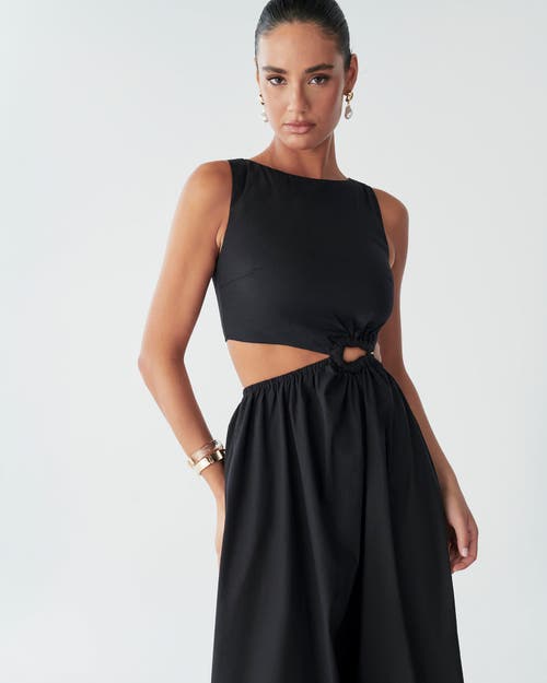 Bwldr Maria Maxi Dress In Blue