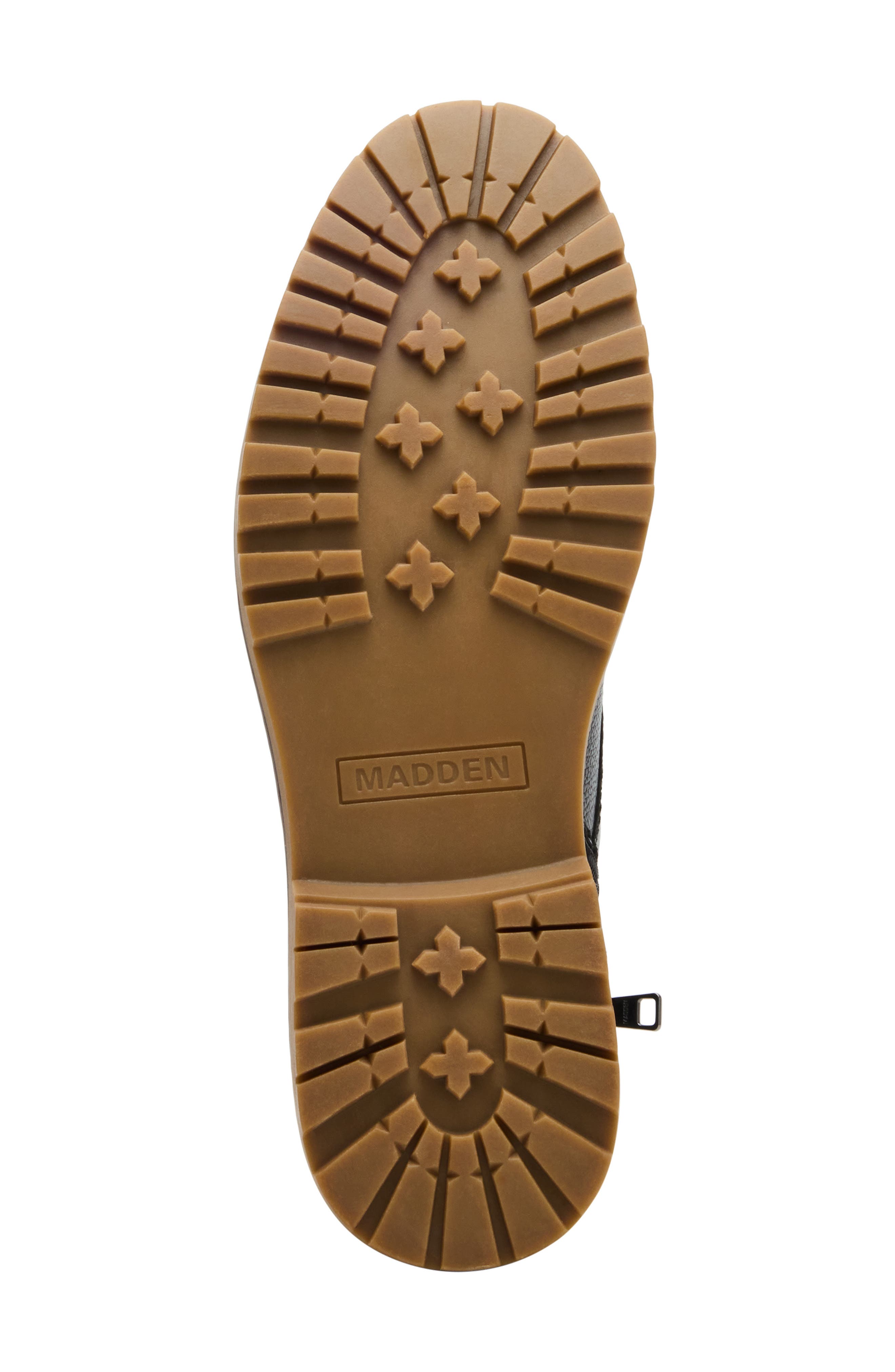 MADDEN Brycee Lug Sole Boot, Alternate, color, Black Leather