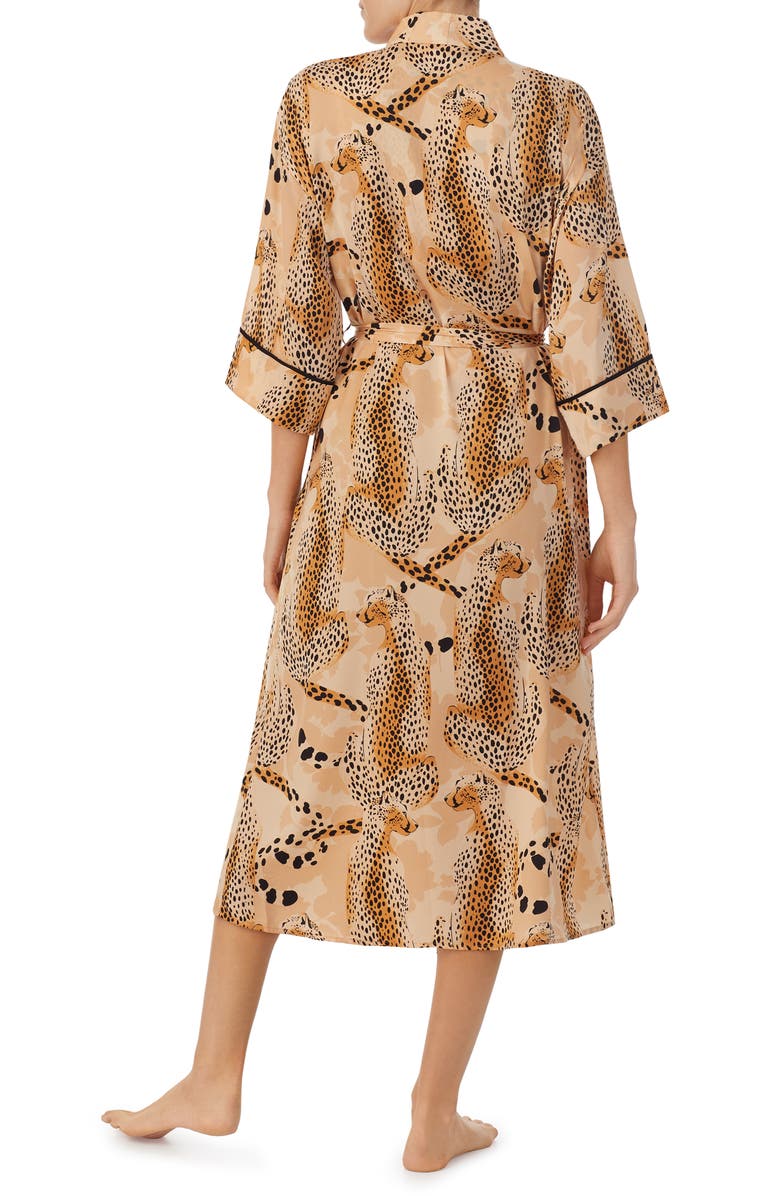 Room Service Pjs Satin Robe, Alternate, color, 