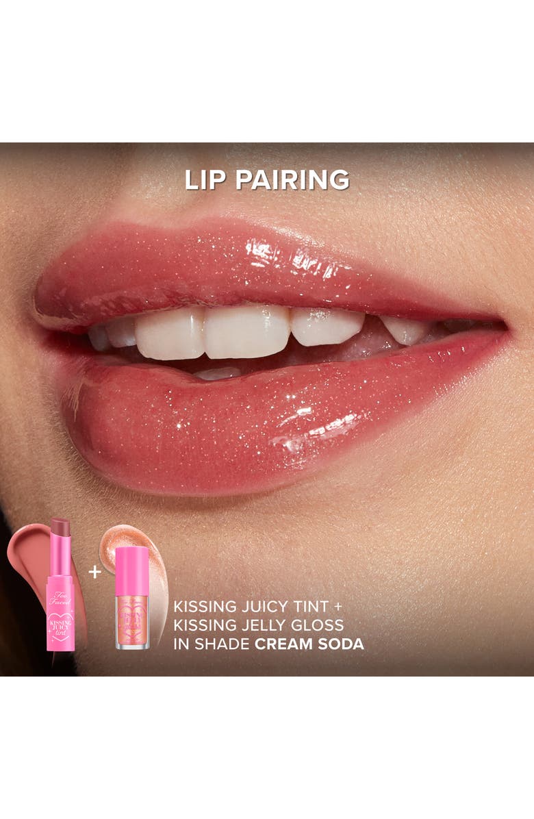 Too Faced Kissing Juicy Tint Lip Tint, Alternate, color, Cream Soda