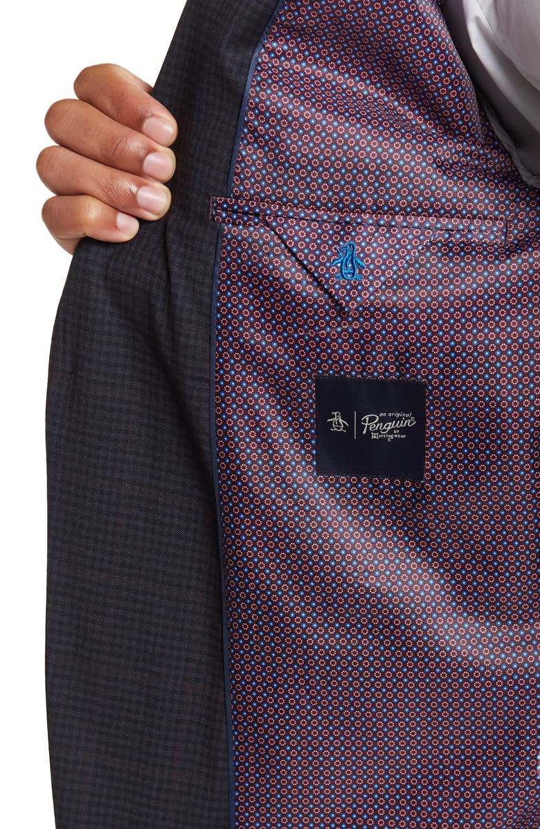 Original Penguin Plaid Suit Blazer, Alternate, color, 