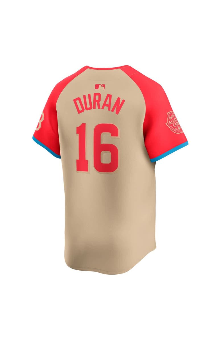 Nike Men's Nike Jarren Duran Cream American League 2024 MLB All-Star Game Limited Player Jersey, Alternate, color, 