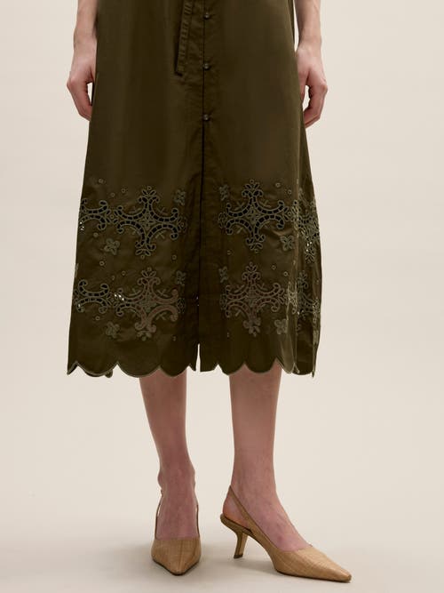 REBECCA TAYLOR REBECCA TAYLOR RAQUEL TWILL DRESS