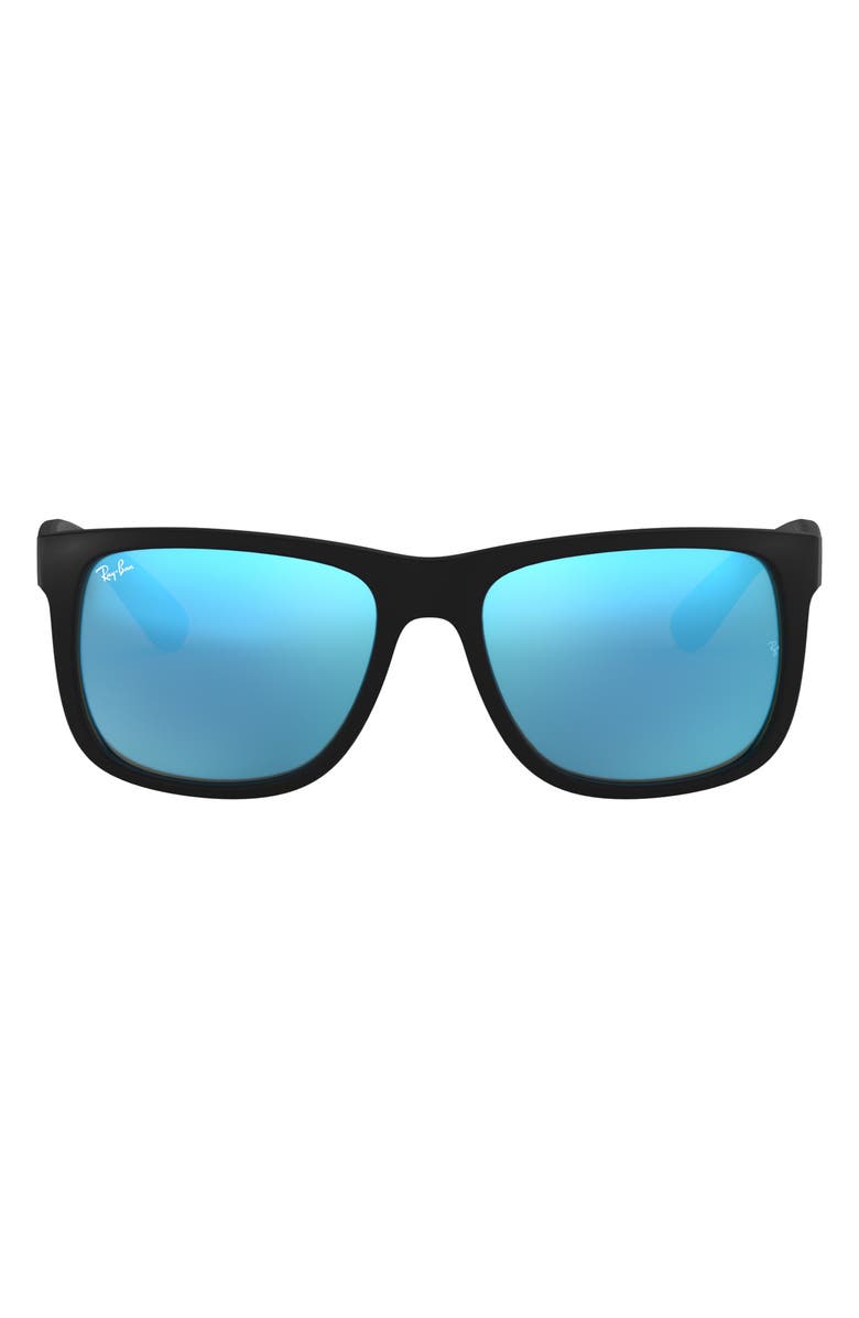 Ray-Ban 54mm Wayfarer Sunglasses, Main, color, Blue Green Mi