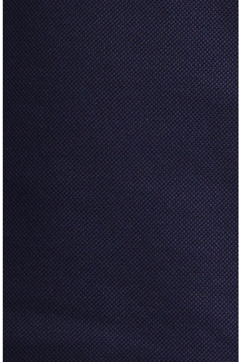 Stripe Collar Cotton Piqué Polo, Alternate, color, NAVY BLUE