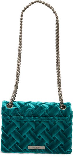 Mini Kensington Velvet Shoulder Bag