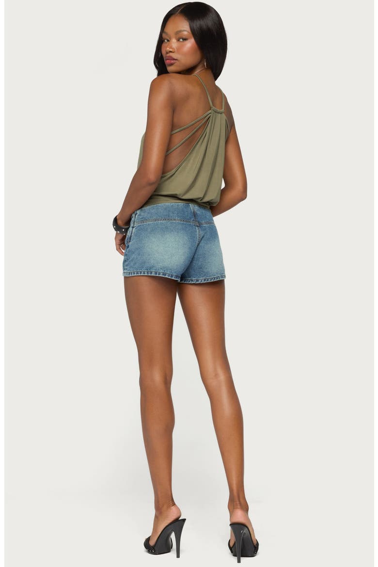 Everi Strappy Back Top, Alternate, color, OLIVE