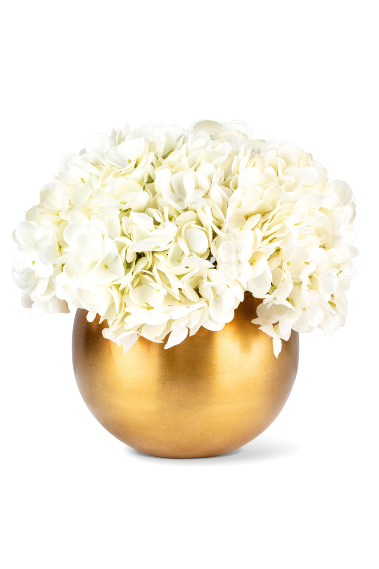 Auden RealTouch Hydrangea Arrangement, Main, color, Snow