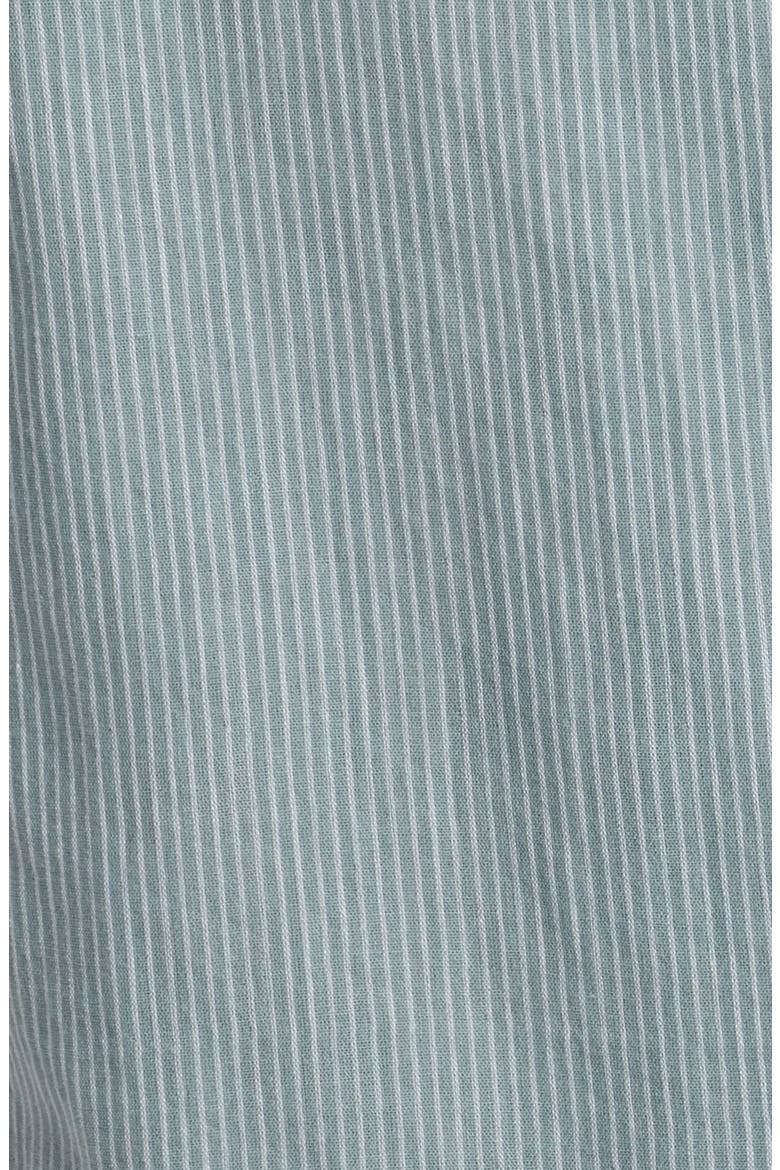 Avery Cotton Gauze Camp Shirt, Alternate, color, STONE BLUE STRIPE