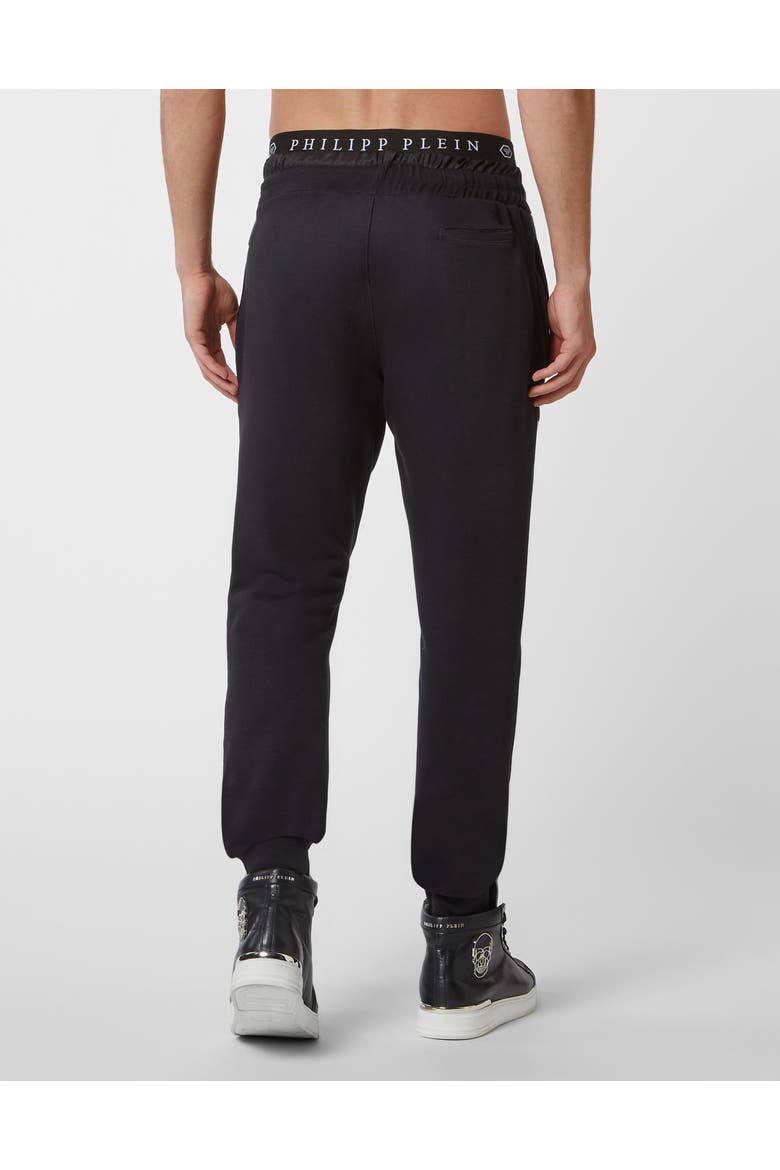 Jogging Trousers Hexagon Men, Alternate, color, black/white