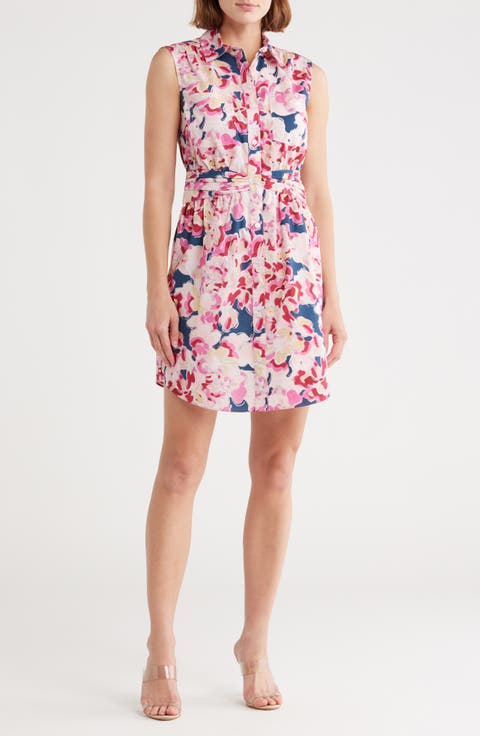Cora Sleeveless Shirtdress