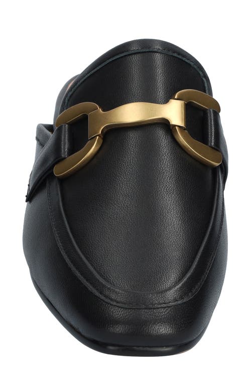 Bibi Lou Vela Horsebit-detail Slippers In Nero