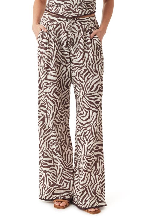 Pull On Wide Leg Pants