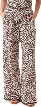 Habitual Pull On Wide Leg Pants