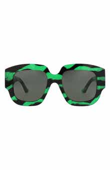 54mm Square Sunglasses
