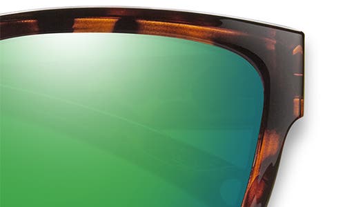 Smith 56mm Joya Chromapop™ Polarized Square Sunglasses In Green