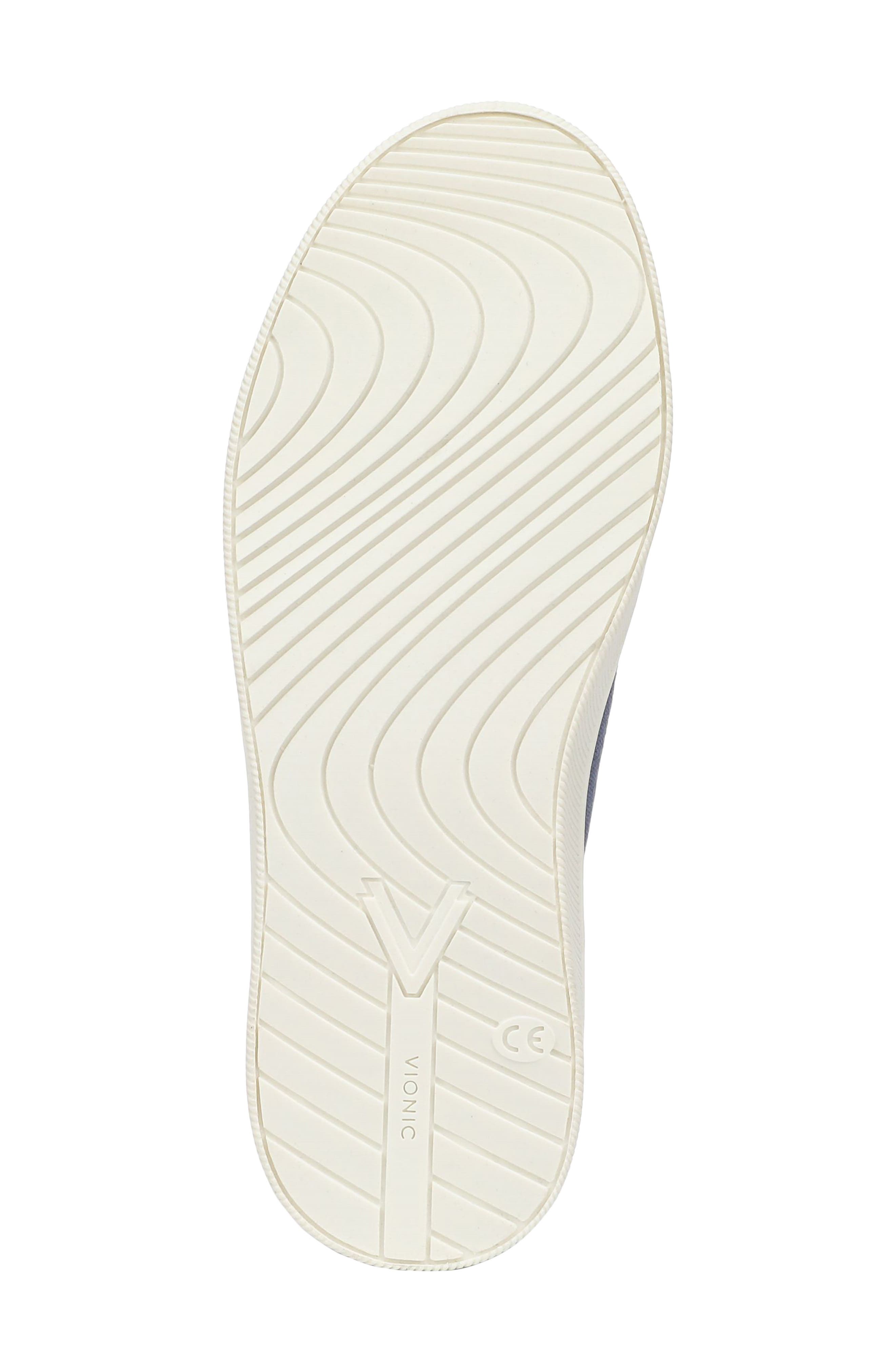 Vionic Cobalt Lace-Up Sneaker, Alternate, color, Dark Denim Canvas