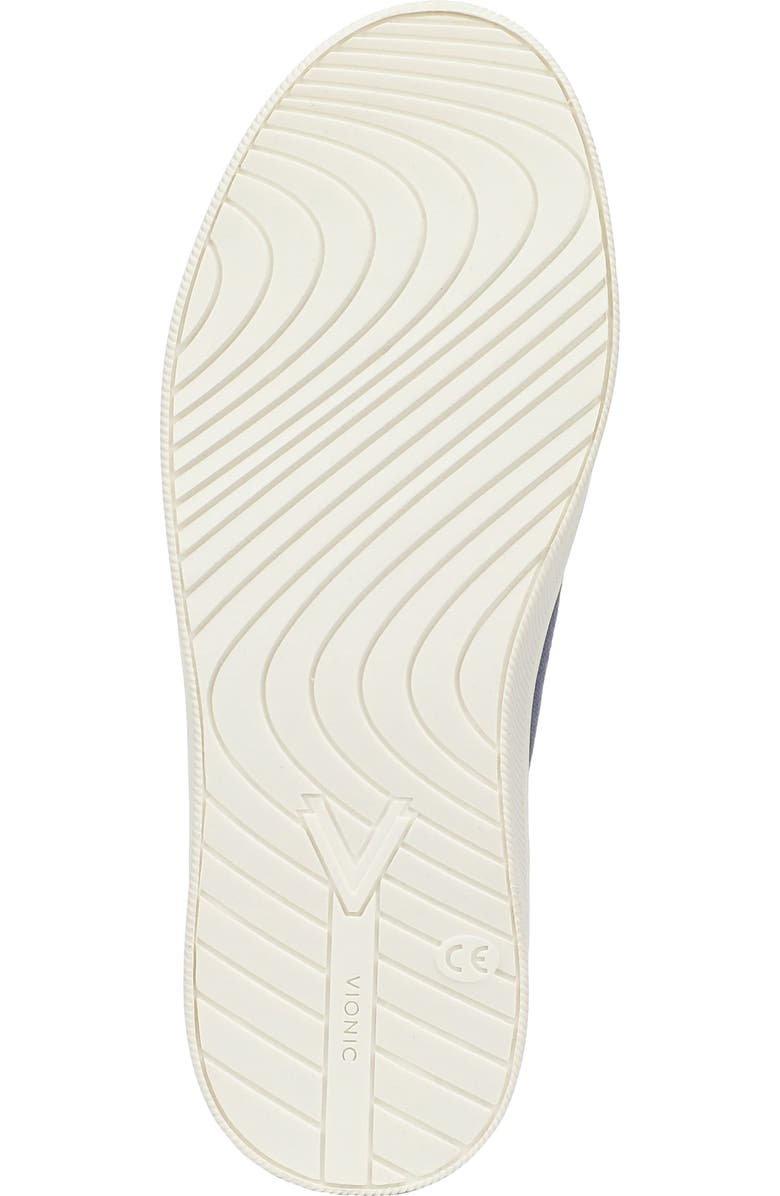 Vionic Cobalt Lace-Up Sneaker, Alternate, color, Dark Denim Canvas