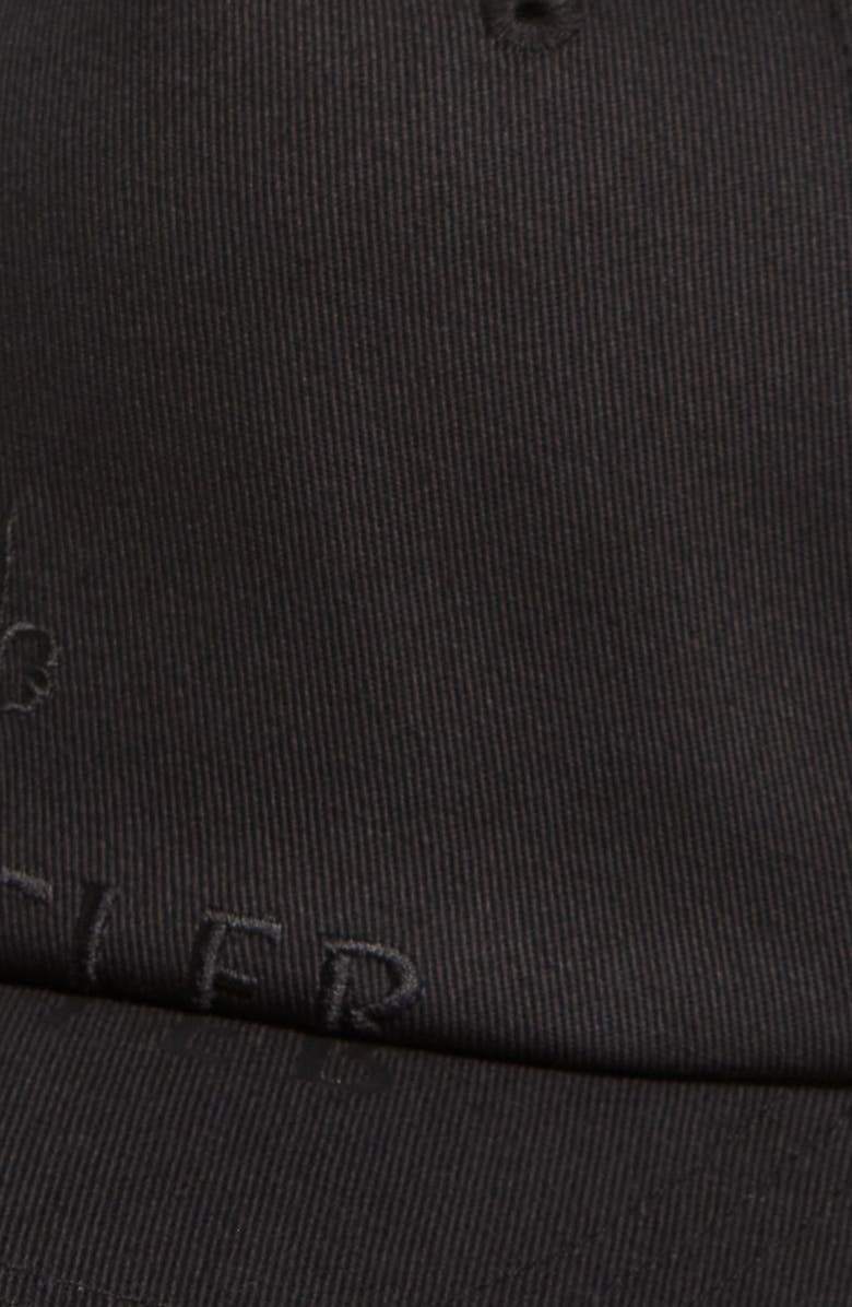Moncler Logo Cotton Baseball Cap, Alternate, color, 